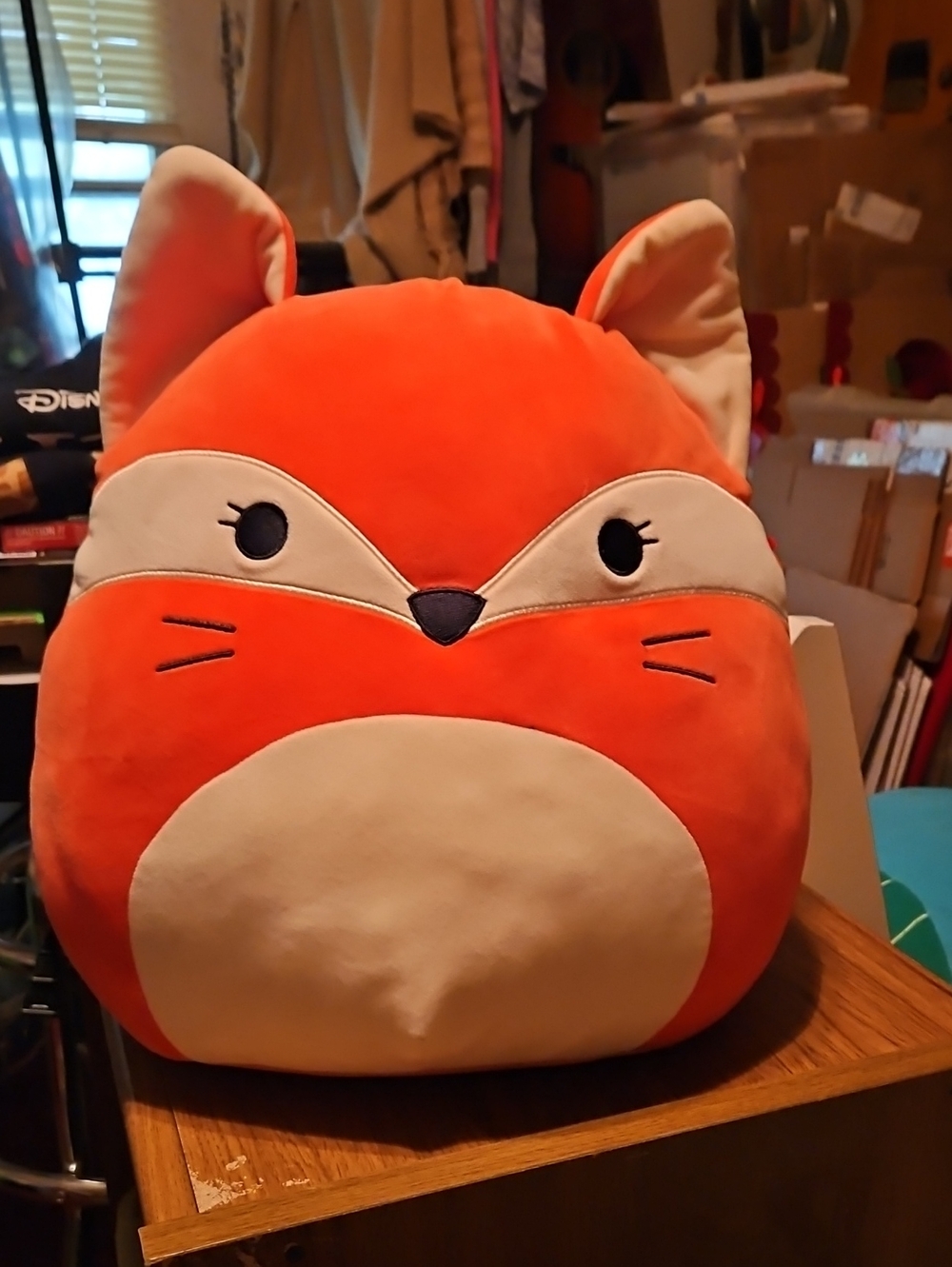 Squishmallows Orange and Cream Fox Plush